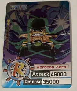 Tarjeta Coleccionable RORONOA ZORO R Holo Foil UNA PIEZA Anime TCG CCG - Imagen 1 de 2
