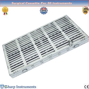 Surgical Cassette Sterilisation Tray, Autoclave Rack For 28Pc Dental Instruments - Picture 1 of 1
