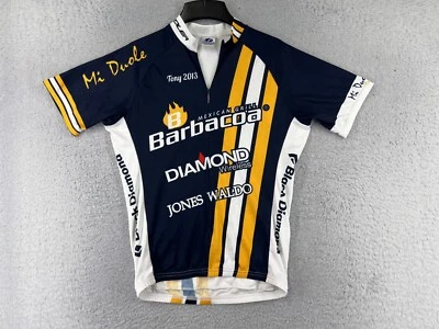 Voler Cycling Jersey Adult Large Blue White 1/2 Zip Barbacoa Grill Polyester - Image 1 of 4