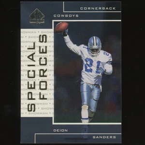 1998 Upper Deck SP Authentic #S21 Deion Sanders Special Forces Insert SP #/1000 - Bild 1 von 2