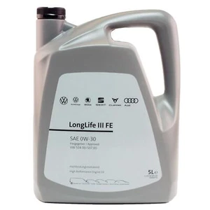 5L VW Audi Original Motorenöl Öl SAE 0W30 Longlife 3 III FE G 555 545 M4 - Bild 1 von 4