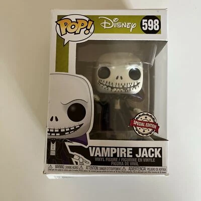 Vampire Jack 598 - Disney The Nightmare Before Christmas US Exclusive Pop! Vinyl - Image 1 of 4