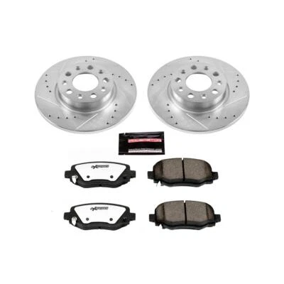 PowerStop Disc Brake Kit Rear - Fits Fiat 500X 2016-2020, Jeep Renegade 2015-202 — 第 1/4 张图片