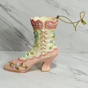 Adorno de zapato eduardiano vintage - Imagen 1 de 7