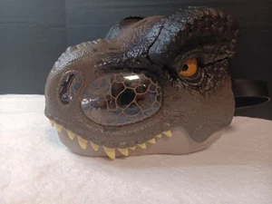 Jurassic World Dominion Tyrannosaurus Rex Chomp N Roar Mask strap broken working - Picture 1 of 11