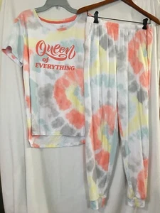 New Secret Treasures Womens Tie Dye Shirt Jogger  Pajama set U Pick - Picture 1 of 5