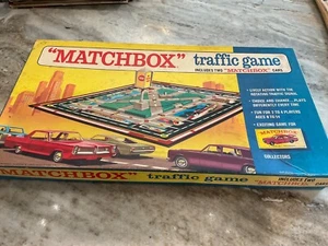 1968 MATCHBOX TRAFFIC GAME Complete W/ CARS - Picture 1 of 6