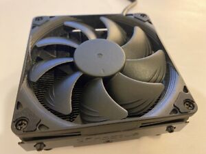 Noctua Low Profile CPU Cooler Fan Heatsink NH-L9i Chromax Black Intel 