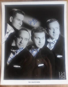 1950'S THE CHANTICLEERS 8X10 AUTOGRAPHED PHOTO WILLIAM DIARD RAYMOND KEAST 00149 - Picture 1 of 6