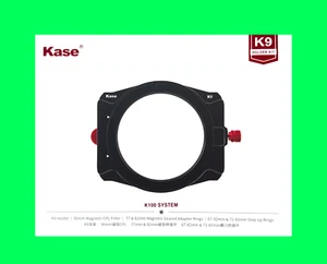 Kase K9 Holder Kit and 100x150mm Meidum Gradual Grey 0.9" Square Filter - Picture 1 of 9