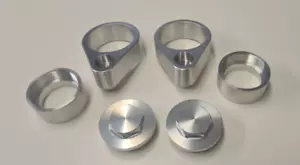 Honda VFR 800 VTEC Handle Bar Risers manufactured in the UK - Picture 1 of 5