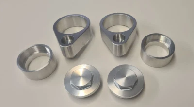 Honda VFR 800 VTEC Handle Bar Risers manufactured in the UK - Image 1 of 4