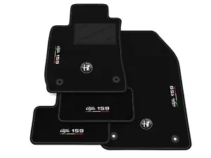Tappetini compatibili con Alfa Romeo 159 distanza fissaggio (conducente) 34,5 cm - Picture 1 of 5