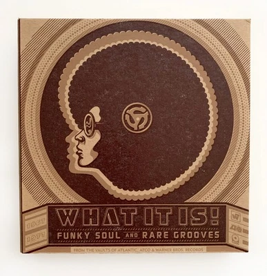 ∞ Rhino WHAT IT IS! Funky Soul And Rare Grooves 4-CD BOX Curtis Mayfield 2006 - Image 1 of 4