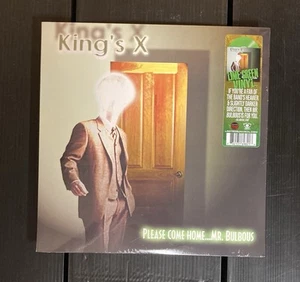 King’s X Please Come Home Mr. Bulbous Lime Green Vinyl 25th Anniversary New! - Picture 1 of 2