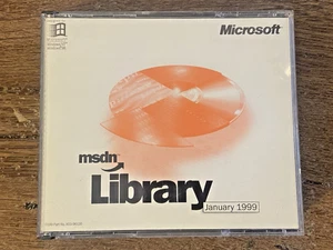 Microsoft MSDN Library 1999 CD-Rom for Windows NT Windows 98 with CD Key - Picture 1 of 7