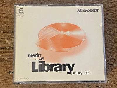 Microsoft MSDN Library 1999 CD-Rom for Windows NT Windows 98 with CD Key - Image 1 of 4