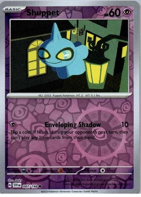 Shuppet - Common - SV01: Scarlet & Violet Base Set - 087/198 - NM - Reverse Holo - Image 1 of 2