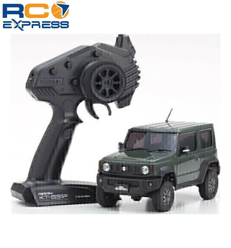 Kyosho Mini-Z 4X4 Suzuki Jimny Sierra Jungle Green Ready Set KYO32523GR - Image 1 of 1