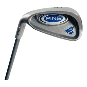 Ping G5 White Dot 8 Iron Left-Handed TFC 100 Graphite Shaft Regular Flex 36.5" - Picture 1 of 11