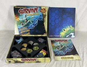 Survive: Escape From Atlantis 30th Anniversary Edition Board Game 100% Complete - Picture 1 of 6