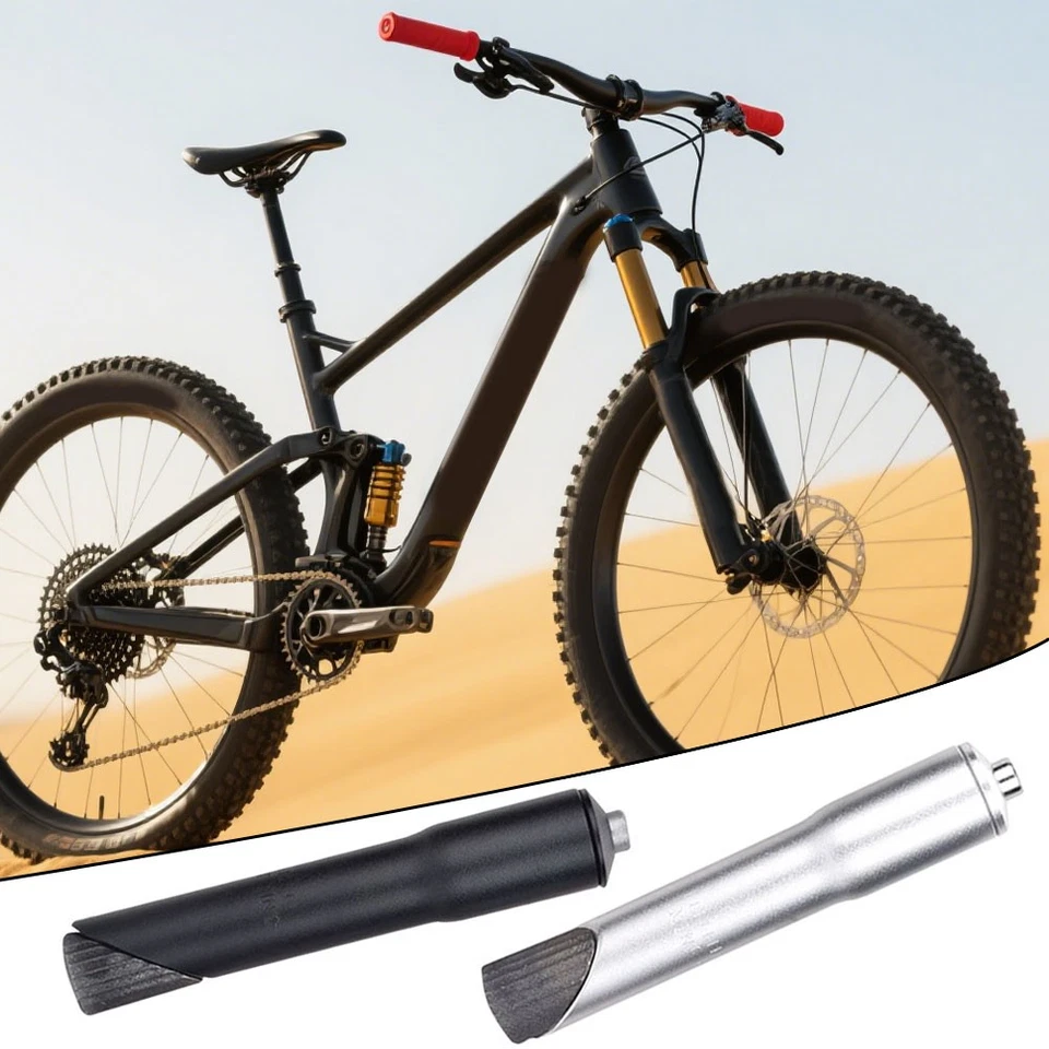 Bike Stem Riser Adapter 1 1/8'' 22.2/25.4/160mm BikeStem Extender Aluminum Alloy - Image 1 of 4