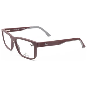 Lacoste Herren Rechteckig 55mm Brille Brillengestell Dunkelrot L2922-603 - Bild 1 von 3
