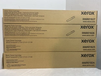 OEM Xerox Toner Cartridge Black Cyan Magenta Yellow VersaLink C7120/C7125/C7130 卡式胶筒 6000页数 青色 品红 黄色 VersaLink C7120 — 第 1/4 张图片