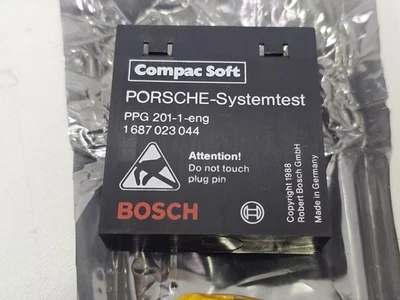 New OEM Bosch Porsche Systemtest Compac Soft Module Version 2.0 00072192885 - Image 1 of 4