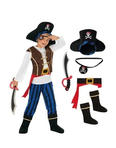 Disfraz de pirata Morph para niños - Traje de pirata para niños - T2 - Imagen 1 de 3