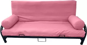 Coprimaterasso futon full size, bulloni, copriletto, copriletti rosa - Foto 1 di 1