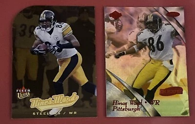 2005 Ultra #10 Hines Ward Gold Medallion +99 Edge /3500 - Image 1 of 2