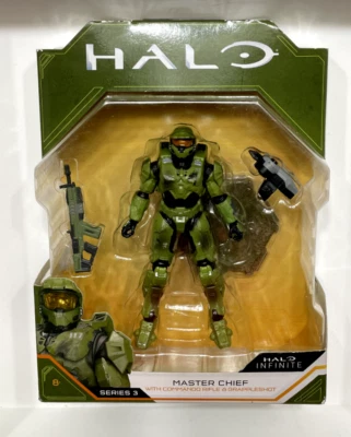 World of Halo Infinite Master Chief с винтовкой коммандос и захватом (NISB) - Изображение 1 из 2