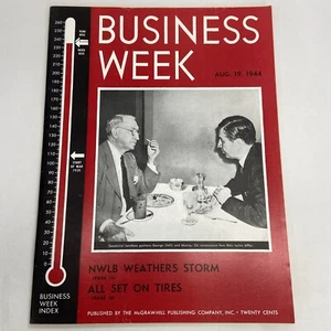 Business Week Magazine August 1944 enatorial Luncheon George & Murray 65 - Picture 1 of 2