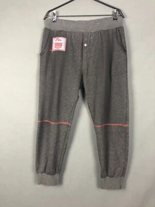 EVISU Sweatpants Cotton Blend Men Gray - Picture 1 of 12