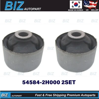 OEM 2PCS Front Lower Control Arm Bushings for 07-12 Elantra Santa Fe 54584-2H000 - Image 1 of 4