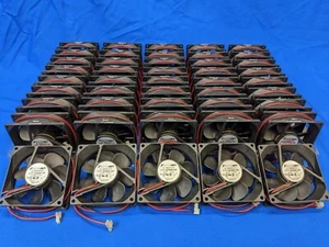 Qty(5) Fan, Delta, PN: DFB0812M, 80 x 25 mm, 12V, 29 CFM, 24.5 dB(A), 2600 RPM - Picture 1 of 2