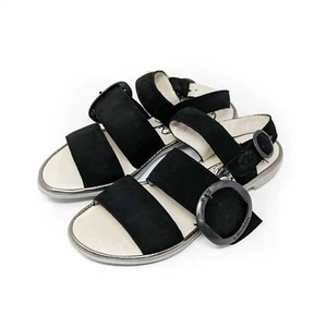 Sandalias Fly London Codo de cuero con detalle de hebilla negras para mujer talla 5,5 - Imagen 1 de 10
