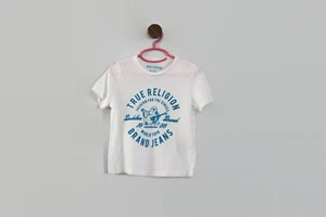 Kids True Religion T-Shirt Size XS White - Picture 1 of 4