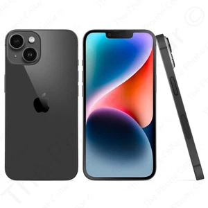 Apple iPhone 14 128GB Odblokowany 6,1" 12MP WiFi GPS NFC 5G 4G Czarny (tylko eSIM) - Zdjęcie 1 z 3