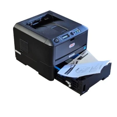 OKI B420dn Digital Workgroup Mono Laser Printer N22114A FULLY FUNCTIONAL SEE PIC - Image 1 of 4