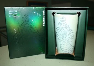 Starbucks 2021 LTD Edition 50th Anniversary Mermaid Siren 12 oz Keramik Tumbler - Bild 1 von 9
