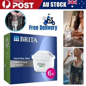 6 Pack For BRITA Maxtra PRO Water Filter Jug Replacement Cartridges Refills AU - Picture 1 of 16