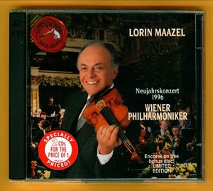 Lorin Maazel - Neujahrskonzert Strauss 1996 - Wiener Philharmoniker - NEU 2 CDs - Bild 1 von 2