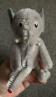 RARE antique Schuco Yes/no Mohair Elephant 5” C. 1930 All Intact Cute!