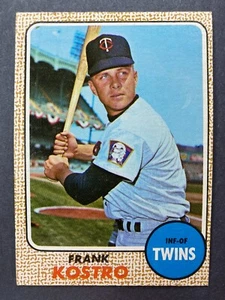 1968 Topps #44 Frank Kostro (Minnesota Twins) (B) - Picture 1 of 2