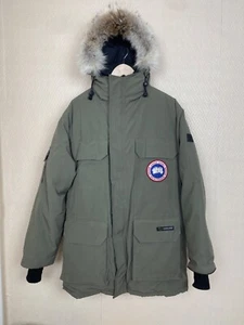 Parka Canada Goose 4565M Expedition verde militar para hombre - Imagen 1 de 24