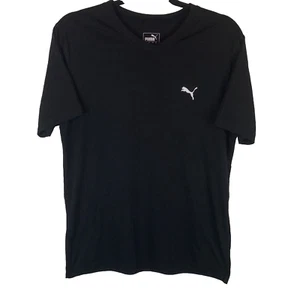 Puma Black Dry Cell Workout Sports Gym Tee T-Shirt Men's Size Medium M - Picture 1 of 14