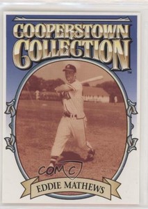 1995 Starting Lineup Cards Cooperstown Collection Eddie Mathews HOF