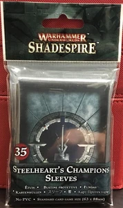 *Warhammer Underworlds Shadespire Steelheart's Champions Sleeves - Picture 1 of 1